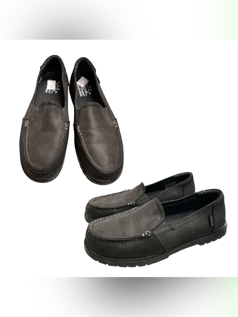 BOBS from Skechers Slip-On Loafers in Charcoal S6.5